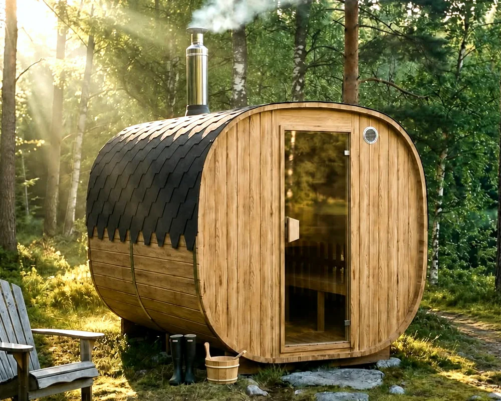 Cube sauna