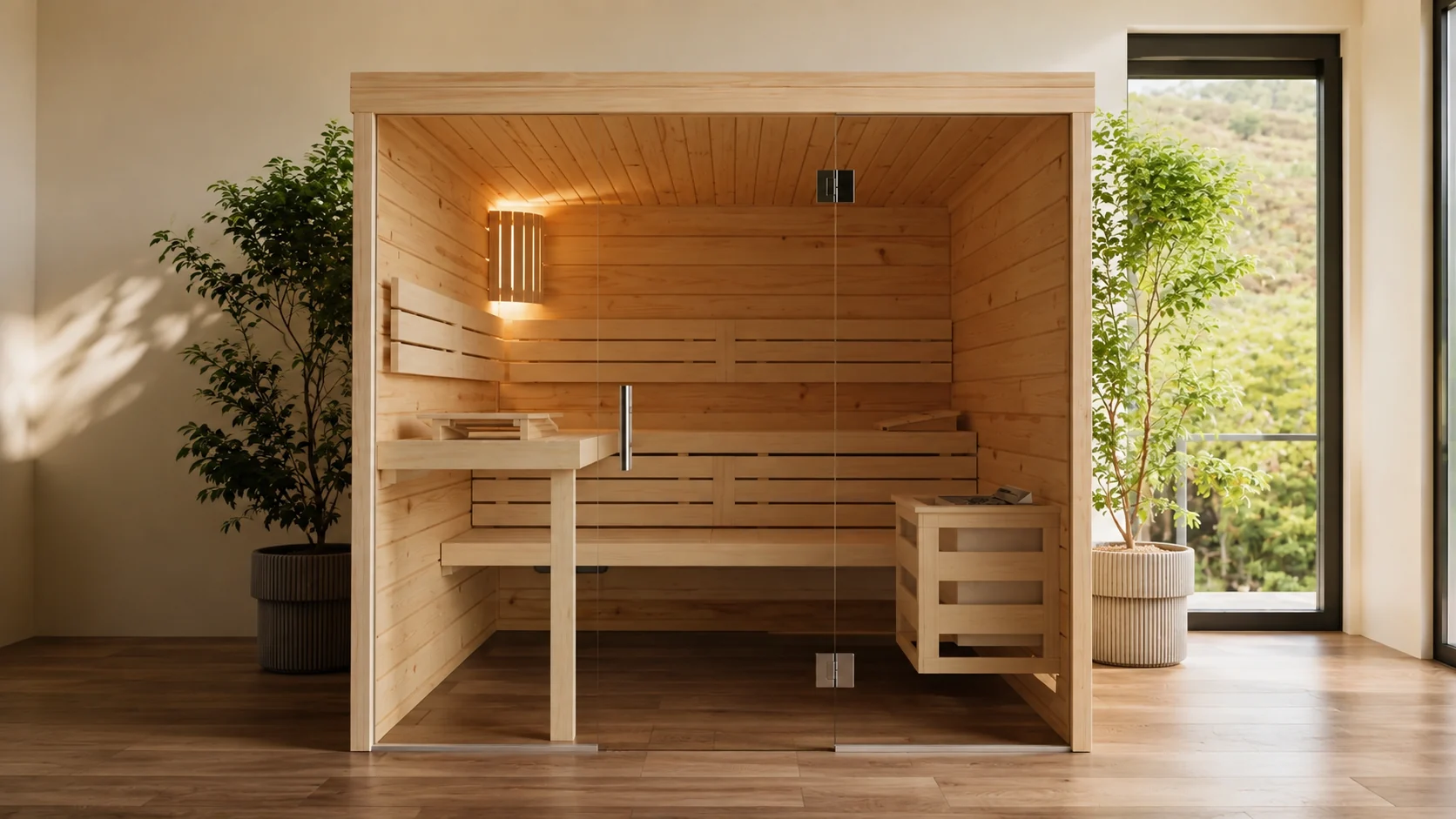 Indoor sauna