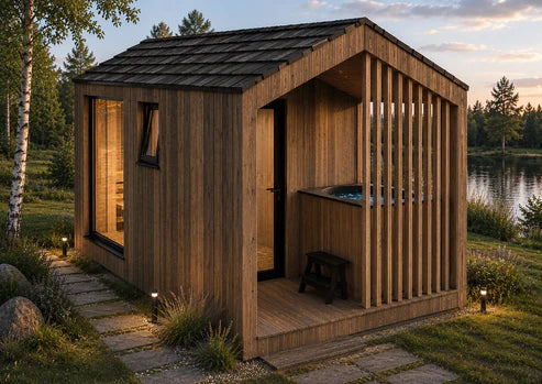 IDYLL Harmony Spa outdoor sauna