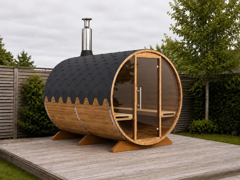 Paula outdoor sauna